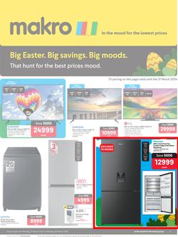Makro : Large Appliances (11 March - 25 March 2024), page 1