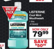 Listerine cool Mint Mouthwash-1L