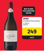 Spier 21 Gables Chenin Blanc-750ml