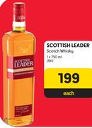 Scottish Leader Scotch Whisky-750ml