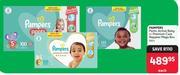 Pampers Pants, Active Baby Or Premium Care Nappies Mega Box-100's Pack Each