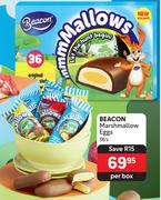 Beacon Marshmallow Eggs-36's Per Box