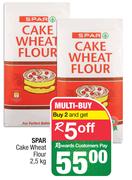 Spar Cake Wheat Flour-For 2 x 2.5Kg