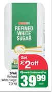 Spar Refined White Sugar-2.5Kg Each
