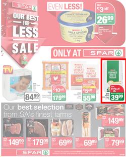 SPAR EASTERN CAPE : Our Best For Less Sale (21 June - 03 July 2022) | Valid In Acres, Algoa Park, Algoa Foods, Aliwal North, Aspen, Burgersdorp, Cambridge, Camdeboo, Cradock, Dagbreek, De Freitas, page 1