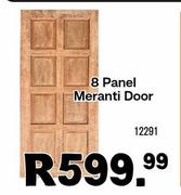 8 Panel Meranti Door