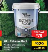 Fired Earth Extreme Roof 488810-20Ltr