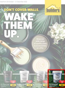 Builders : Don't Cover Walls. Wake Them Up (28 October - 31 December 2025), page 1