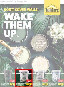 Builders : Don't Cover Walls. Wake Them Up (28 October - 31 December 2025), page 1