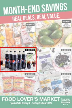 Food Lover's Market Springfield Park : Month-End Savings (20 February - 26 February 2023), page 1