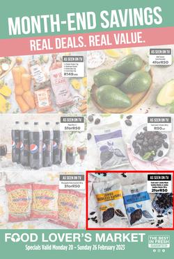 Food Lover's Market Springfield Park : Month-End Savings (20 February - 26 February 2023), page 1