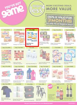 Game : More 4 Less (01 January - 31 March 2023), page 1