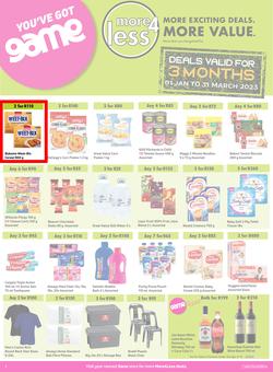 Game : More 4 Less (01 January - 31 March 2023), page 1