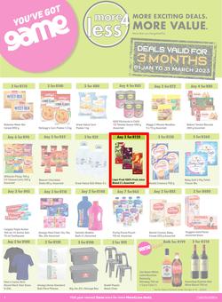 Game : More 4 Less (01 January - 31 March 2023), page 1