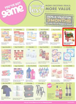 Game : More 4 Less (01 January - 31 March 2023), page 1