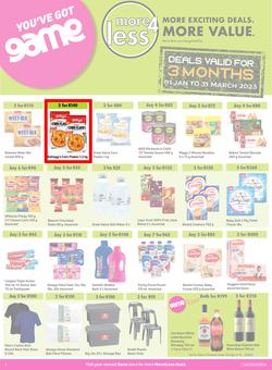Game : More 4 Less (01 January - 31 March 2023), page 1