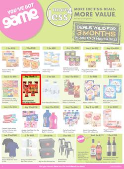 Game : More 4 Less (01 January - 31 March 2023), page 1
