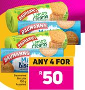 Baumann's Biscuits Assorted-For 4 x 150g