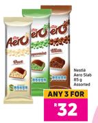 Nestle Aero Slab Assorted-For 3 x 85g