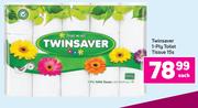 Twinsaver 1 Ply Toilet Tissue-15s Each