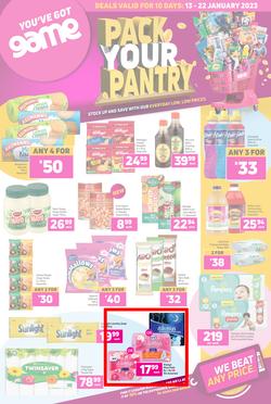 Game : Pack Your Pantry (13 January - 22 January 2023), page 1