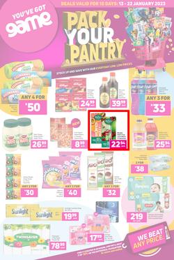 Game : Pack Your Pantry (13 January - 22 January 2023), page 1