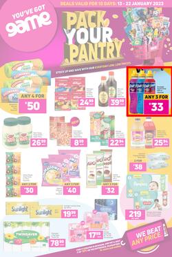 Game : Pack Your Pantry (13 January - 22 January 2023), page 1