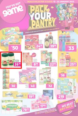 Game : Pack Your Pantry (13 January - 22 January 2023), page 1