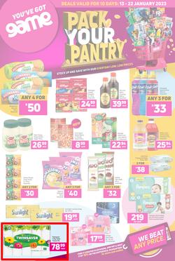 Game : Pack Your Pantry (13 January - 22 January 2023), page 1
