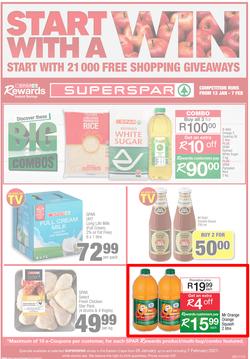 SUPERSPAR EASTERN CAPE (26 January - 7 February 2021), page 1