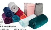 Always Home Mink Fllannel Blanket 180 x 200cm-For 2