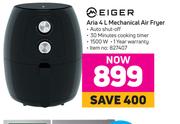 Eiger Aria 4L Mechanical Air Fryer