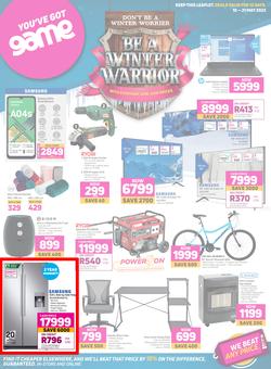 Game : Be A Winter Warrior (10 May - 21 May 2023), page 1