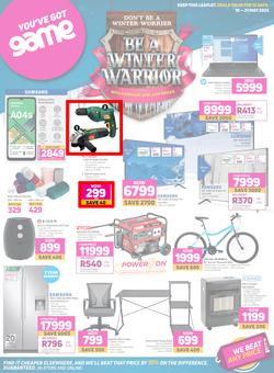 Game : Be A Winter Warrior (10 May - 21 May 2023), page 1