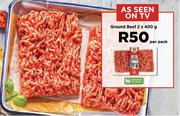 Ground Beef-2 x 400g Per Pack