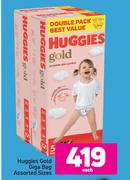 Huggies Gold Giga Bag Assorted Sizes-Each