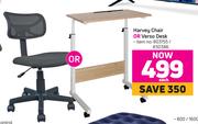 Harvey Chair Or Verso Desk-Each