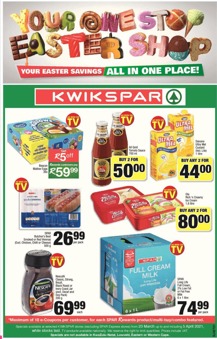 KwikSpar catalogue & specials