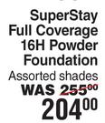 Maybelline SuperStay Full Coverage 16H Powder Foundation