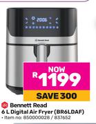 Bennett Read 6L Digital Air Fryer BR6LDAF