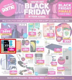 Game : Black Friday (29 November - 02 December 2024), page 1