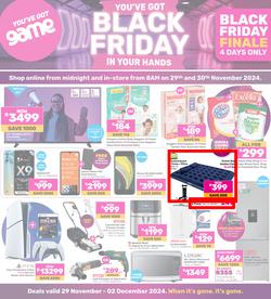 Game : Black Friday (29 November - 02 December 2024), page 1