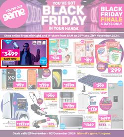 Game : Black Friday (29 November - 02 December 2024), page 1
