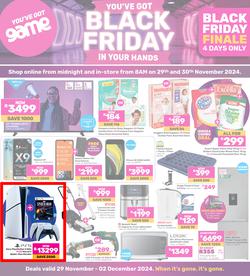 Game : Black Friday (29 November - 02 December 2024), page 1