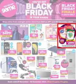 Game : Black Friday (29 November - 02 December 2024), page 1