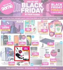 Game : Black Friday (29 November - 02 December 2024), page 1