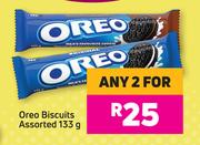 Oreo Biscuits (Assorted)-For Any 2 x 133g