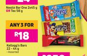Kellogg's Bars (Assorted)-For Any 3 x 22/44g