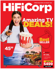 HiFi Corp : Amazing TV Deals (25 January - 29 January 2022)