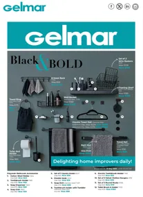 Gelmar Handles & Furniture Fittings : Black & Bold (01 May - 31 May 2025)